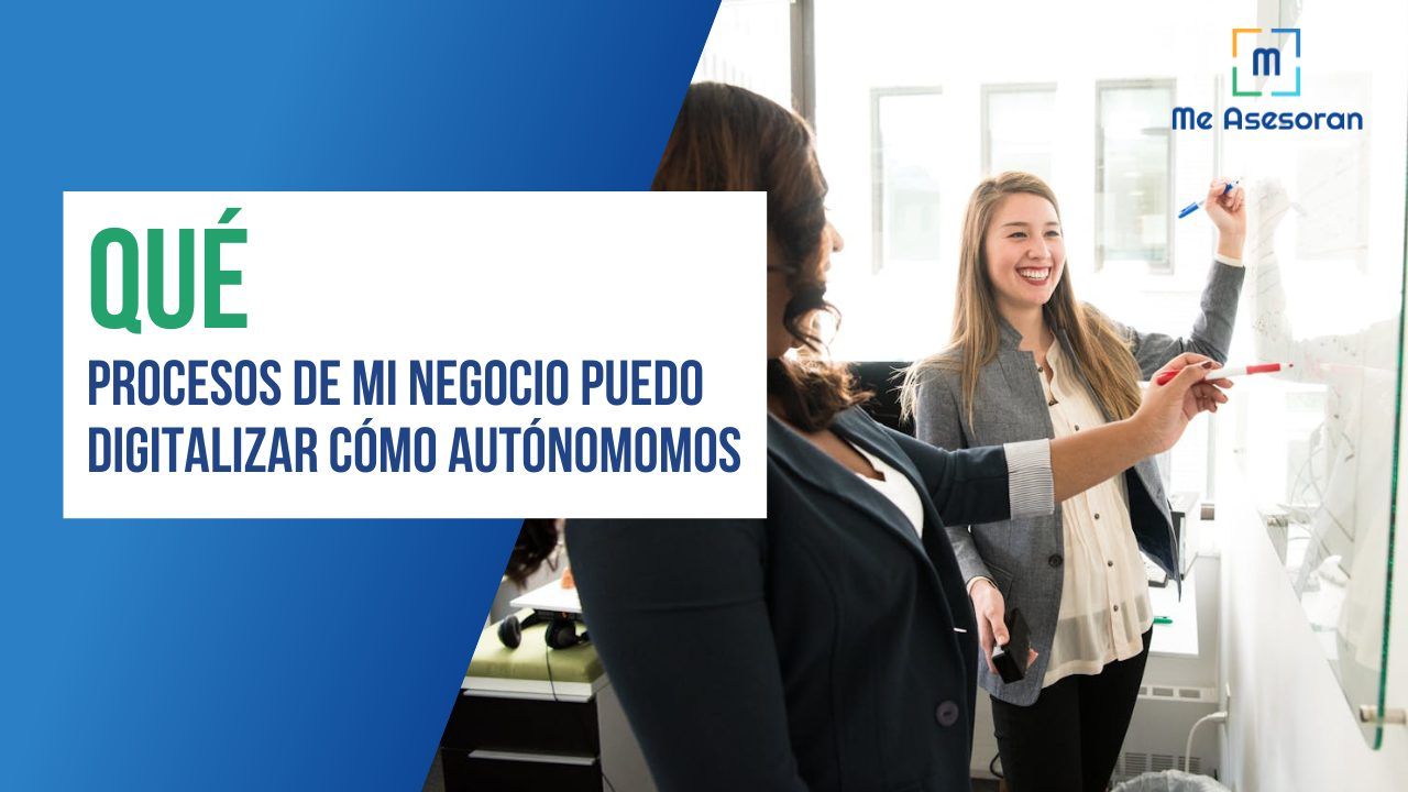 ¿Qué procesos de mi negocio puedo digitalizar cómo autónomo?